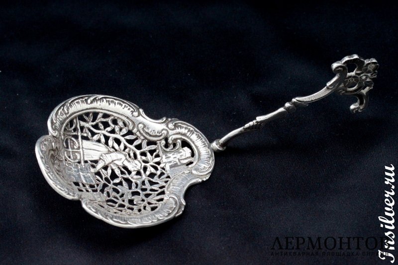 Ложка декоративная. Серебро 925. Англия