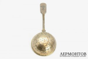 Ситечко для чая. Серебро 84 пробы. Россия, 1899-1905.