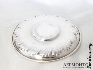 Набор кофейный для двоих. Серебро 950. Франция