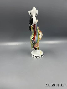 Подсвечник-статуэтка «Ipanema» из серии «Benedict & Friends». Фарфор, роспись, Villeroy & Boch, художница R. Benedikt, Китай