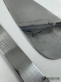 Лопатка и нож для торта. Серебро 925 пробы, Carrs, Великобритания, 20 век