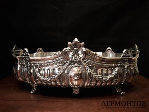 Ваза для фруктов в стиле ампир. Boulenger. Франция, Париж, XIX в.