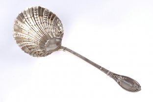 Ложка сервировочная в стиле ампир. Серебро 950 пробы. Франция