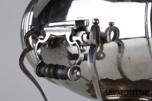 Бульотка Бочонок. Серебро 13 лот, 812 пробы, Австрия, 1851 г. 