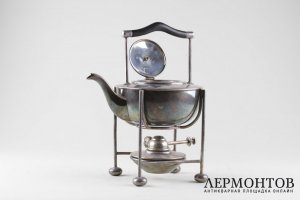 Бульотка. Мельхиор. Серебрение. Kingsway Plate. Англия. XIX в.