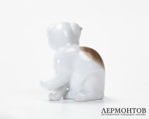 Статуэтка «Играющий котенок». Фарфор, Rosenthal, Германия