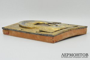 Икона Богоматерь Казанская в серебряном окладе. Российская империя, 1908-1917 