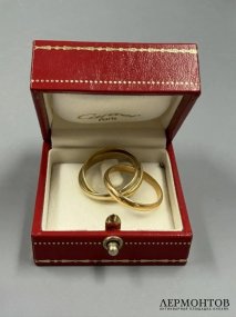 Кольцо «Trinity», размер 19. Золото 750 пробы, Cartier