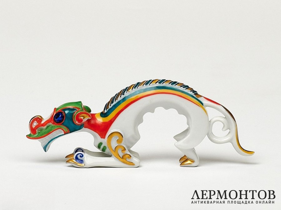 Статуэтка «Носорог». Фарфор, Rosenthal, Германия