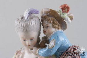 Скульптура Добрая Мама. Германия, мануфактура MEISSEN, 2-ая половина XIX века.