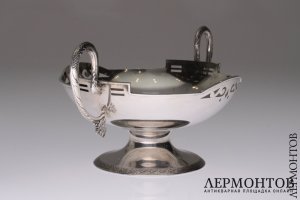 Ваза. Модерн. Серебро 84. Российская империя