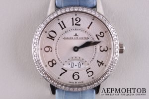 Часы женские наручные Jaeger-LeCoultre Rendez-Vous. 64 бриллианта, сталь.