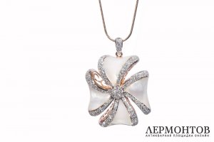 Подвеска David Diamond. Золото 750. 1.49 ct. Австрия