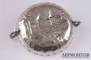 Монетница с орнаментом. Серебро 916 пробы. Испания
