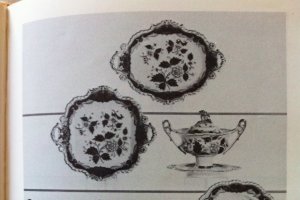 Фарфоровый десертный сервиз. Англия, Ridgway, с.1825