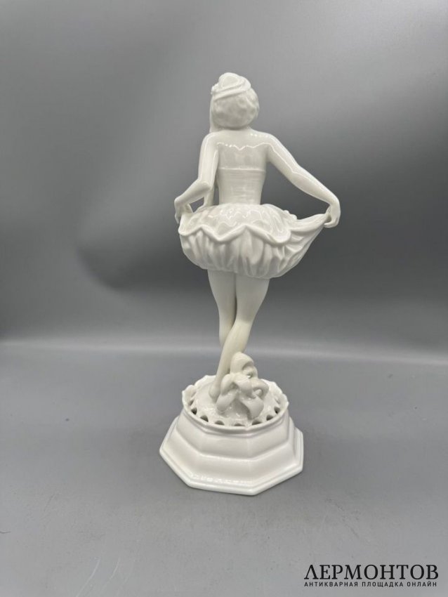 Статуэтка «Танцовщица» в стиле ар-деко. Фарфор, Rosenthal, Германия, 1920–1930 годы