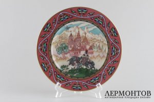 Декоративные тарелки Русские сказки. Германия, фирма Villeroy Boch, худ. Б. Зворыкин.