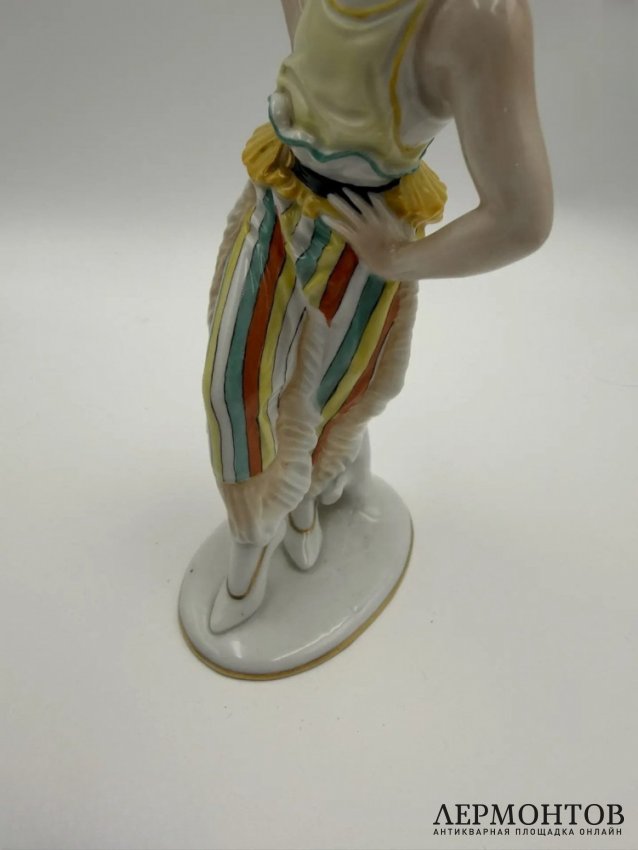 Статуэтка «Юмореска» (танцовщица Ло Хессе). Фарфор, роспись, Rosenthal, Германия, 1922 год