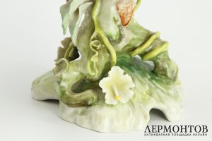 Скульптура большая Райская птица. Германия, Хутченройтер, 1955-1968. Фарфор, роспись