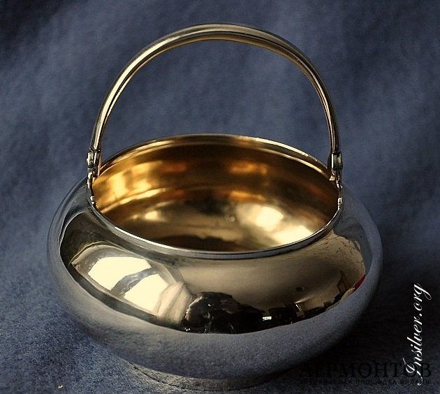 Чайный сервиз. Серебро 84. Россия.