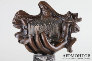 Скульптура Иерусалим. Бронза, скульптор Ari Harpaz. Израиль.