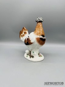 Статуэтка «Курочка». Фарфор, роспись, Meissen, автор модели И. И. Кендлер, Германия, начало 20 века