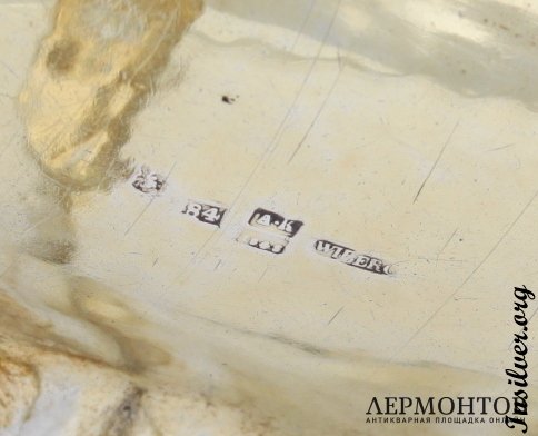 Ваза Wiberg. Серебро 84. 1848 год. Россия