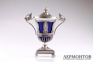 Ваза для конфет. Серебро 950. Франция