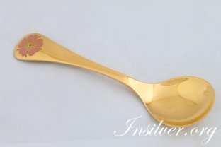 Десертная ложка. 1976 год. G. Jensen