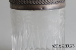 Емкость для специй в стиле неоклассика. Франция, кон. 19 - нач. 20 в. Серебро 950 пр.