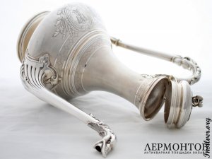 Кофейник Cardeilhac. Серебро 950. Франция