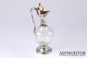 Декантер Emile Puiforcat. Серебро 950. Франция