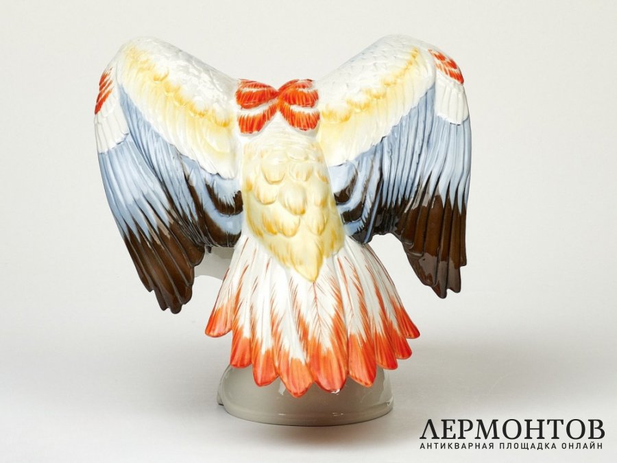 Статуэтка «Попугай». Фарфор, Rosenthal, Германия, 1949 год