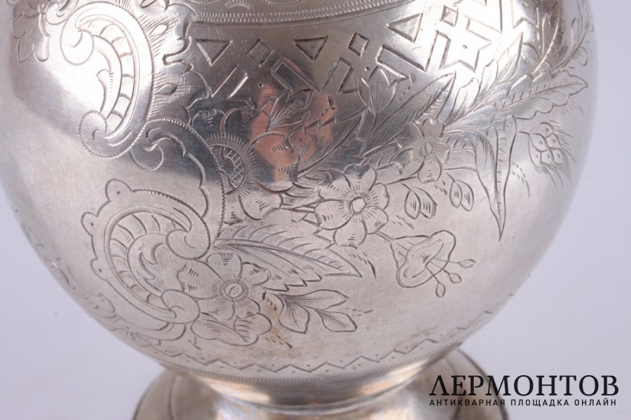 Кувшин для вина. Серебро 84 пробы. Российская империя