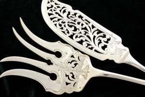 Сервировочный набор Puiforcat. Серебро 950. Франция