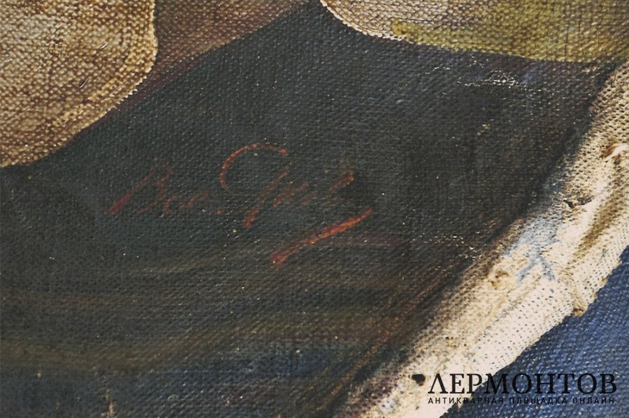 Картина. Портрет М.В. Ломоносова. Яковлев Василий Николаевич. Холст, масло. 1940-е гг