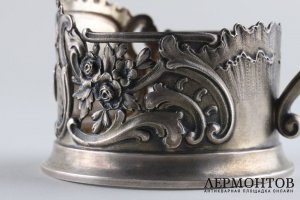 Подстаканник. 15 Артель. Серебро 84 пробы. Российская империя. 1908-1917 гг.