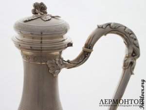 Кофейник Cardeilhac. Серебро 950. Франция