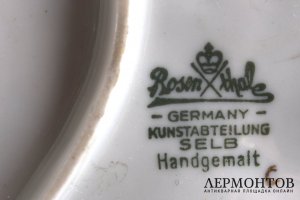 Статэтка Таксы. Фарфор, роспись. Германия, Rosenthal, 1934.