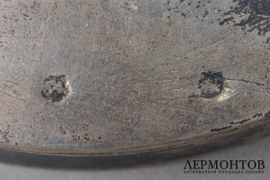 Ханукия ханукальная менора. Австрия, Вена, 1 пол. 20 в. Серебро 800 пробы.