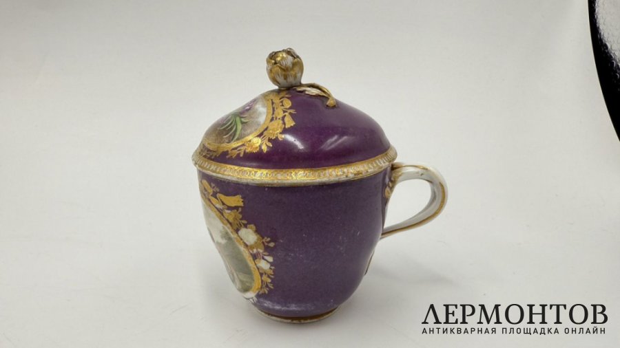 Чашка с мифологическим сюжетом. Германия, Meissen, 18 век. Фарфор, роспись.