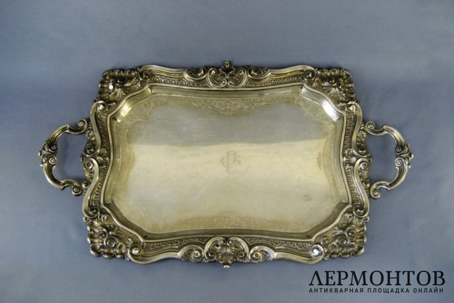 Сервиз. Серебро 900 пробы. Португалия, XIX век.