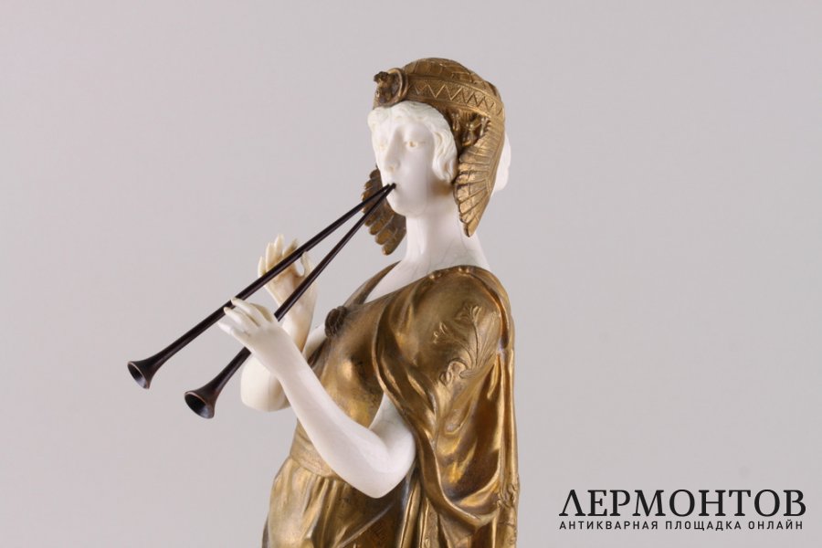 Скульптура Египетская танцовщица в стиле Ар Деко. Франция, Париж, 1920-1930-е гг.