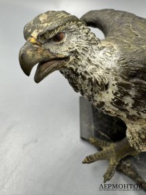 Статуэтка «Орёл». Бронза, роспись, Австрия, конец 19 века