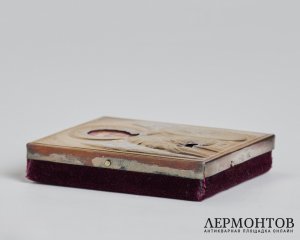 Икона «Архангел Михаил». Серебро с позолотой, современная работа