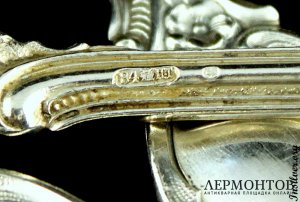 Набор ложек рококо. Серебро 84. Россия