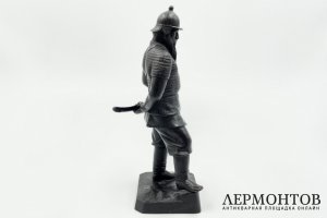 Скульптура Ермак. Россия, Каслинский завод, автор модели П. П. Забелло, 1892 г. Чугун