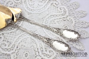 Сервировочный набор Tallois & Mayence. Серебро 950. Франция