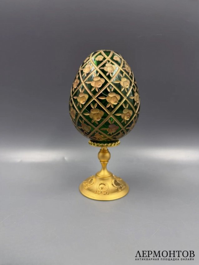 Яйцо «Rose Trellis». Бронза, хрусталь, золочение, House of Fabergé