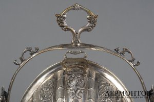 Менажница. Германия, 1 половина 20 века. Серебро 800 пробы.